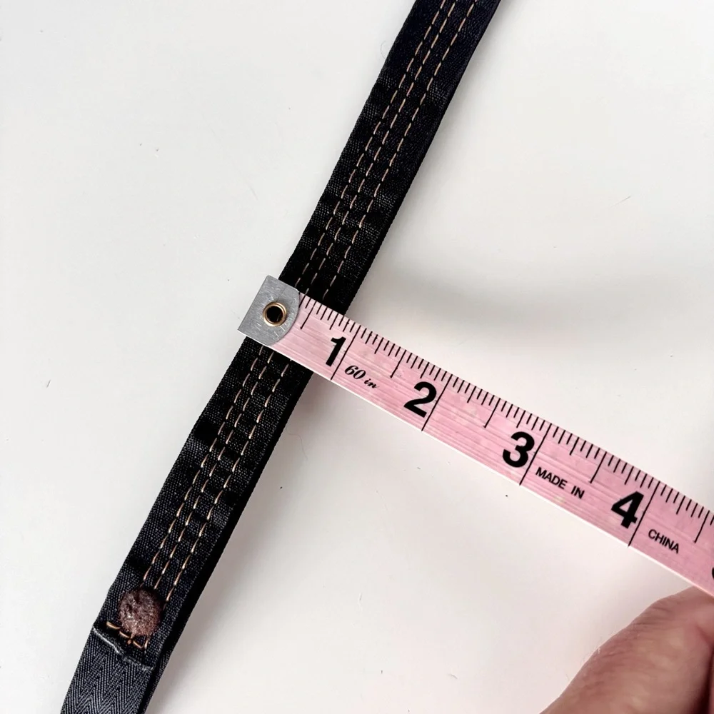 26” Short Close Control Dog Lead Leash Thick Heavy Duty Black (#A)